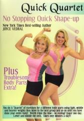 Joyce Vedral: Quick Quartet - No Stopping Quick Shape-up Workout DVD